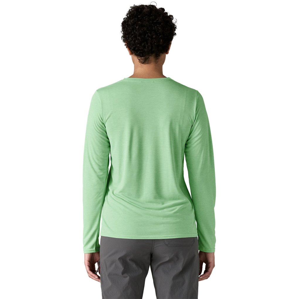 Patagonia Cap Cool Daily Longsleeve Shirt Women - Rinsed Green - Dark Rinsed Green X-Dye