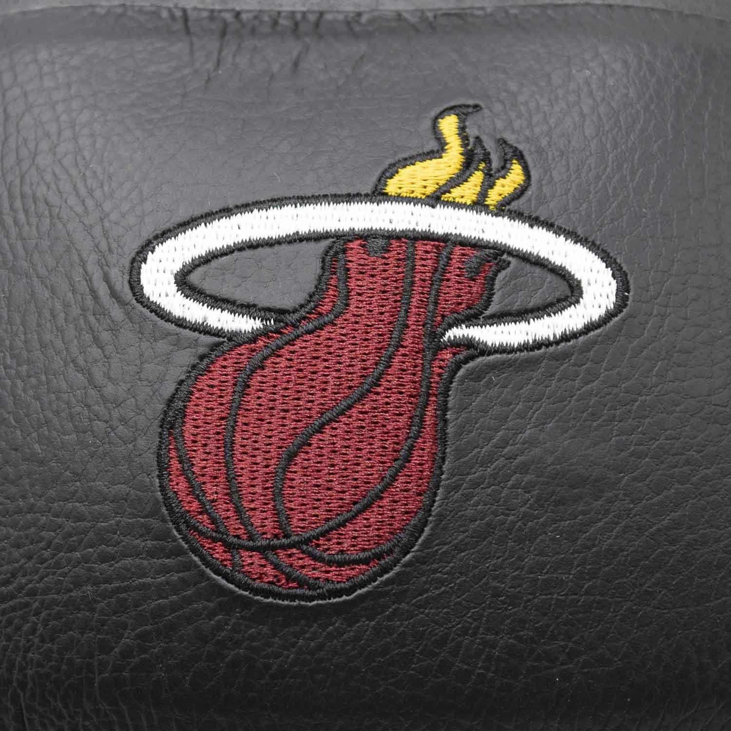 Miami Heat Premiere Wilson NBA Basketball Black (Size 7)