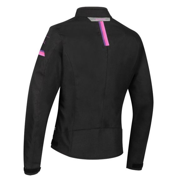 Blouson Moto Bering LADY RIVA - Noir / RoseRef : BR1418-C39659