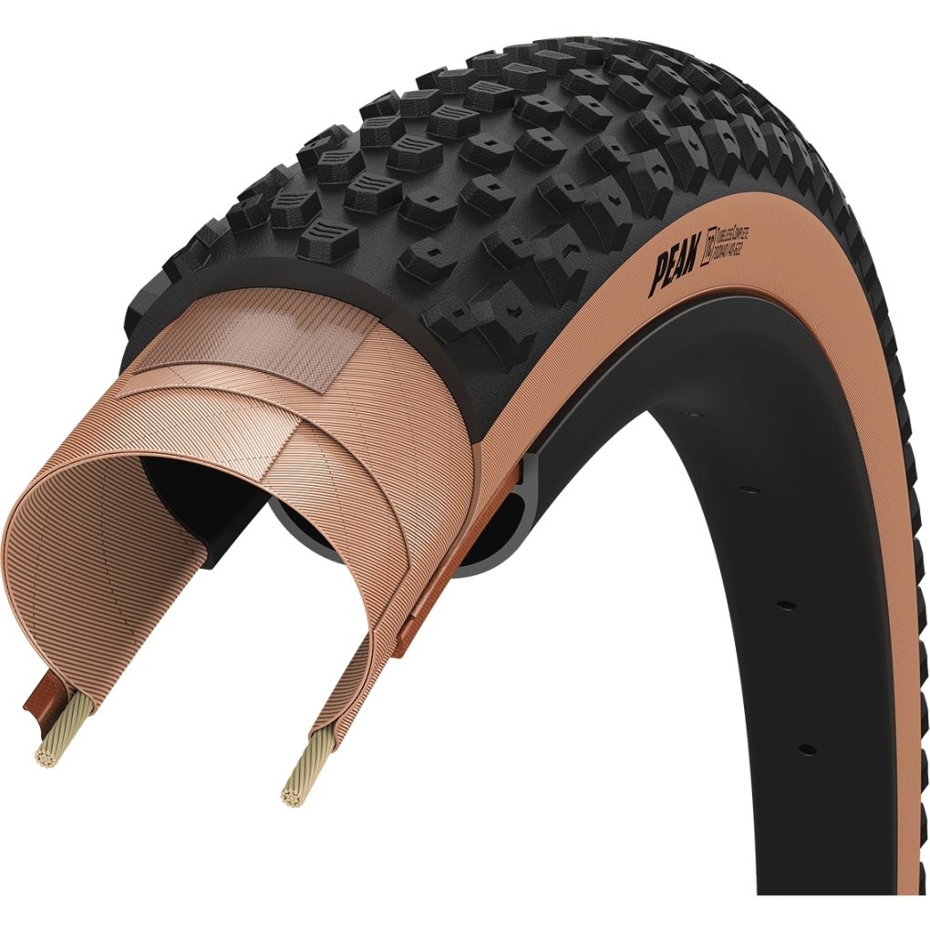 Goodyear Peak Folding Tire - Tubeless Complete - 35-622 - tan
