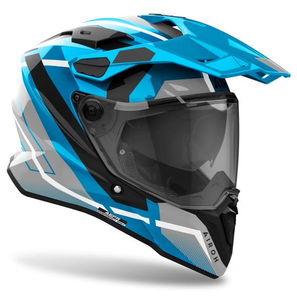 Full-Face Helmet Airoh COMMANDER 2 - MAVICK - BlueRef: Ar1408-C760
