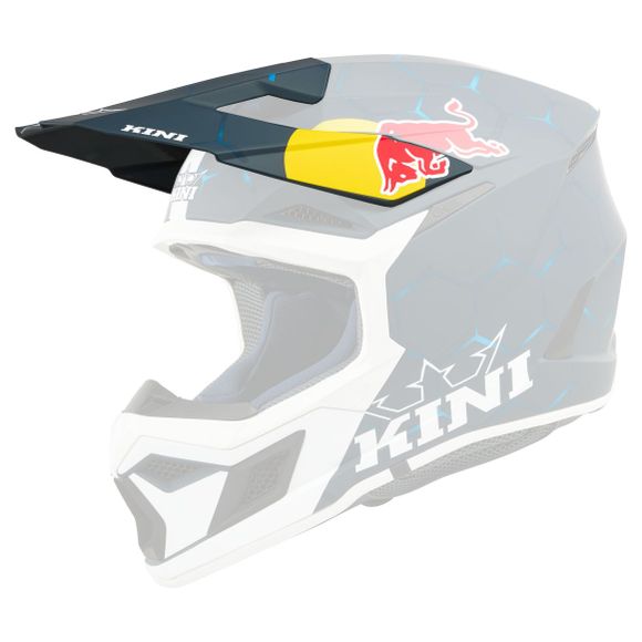 Kini Red Bull MX3 1.0 YOUTH TT Visor 2026 - White / BlueRef: KRB0148 / KY0603-010