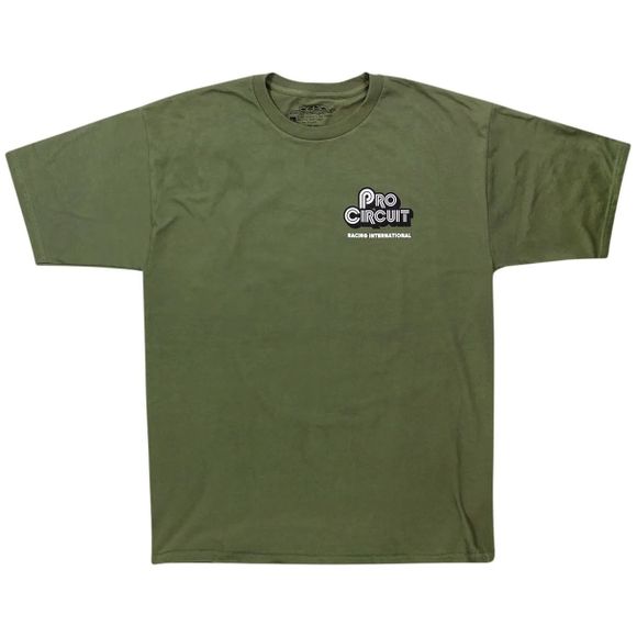 T -shirt short sleeves Pro Circuit Pit Bike - GreenRef : PC0076
