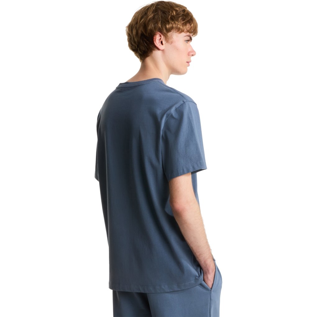 The North Face Essential Centre Logo Relaxed T-Shirt Men - Granite Grey