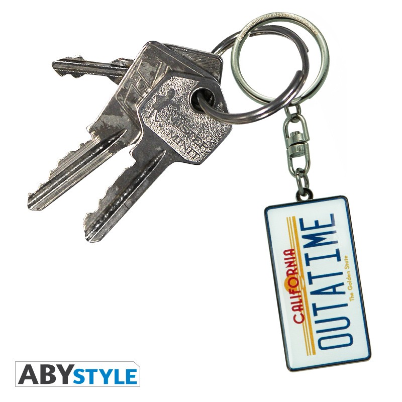 BACK TO THE FUTURE Keychain OUTATIME