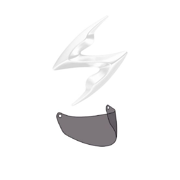 Scorpion Exo EXO-JUNIOR-Air Helmet Visor - BlackRef: SC1067