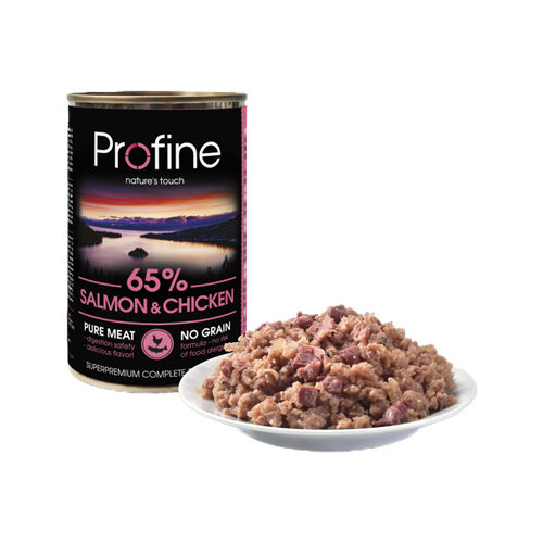 Profine Pure Meat – Dog Food – Salmon - 6 x 400g