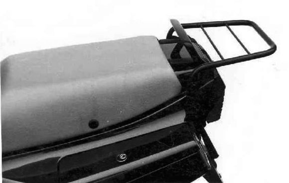 Hepco & Becker tubular luggage rack - blackRef: Hbe05956A / 650612 01 01