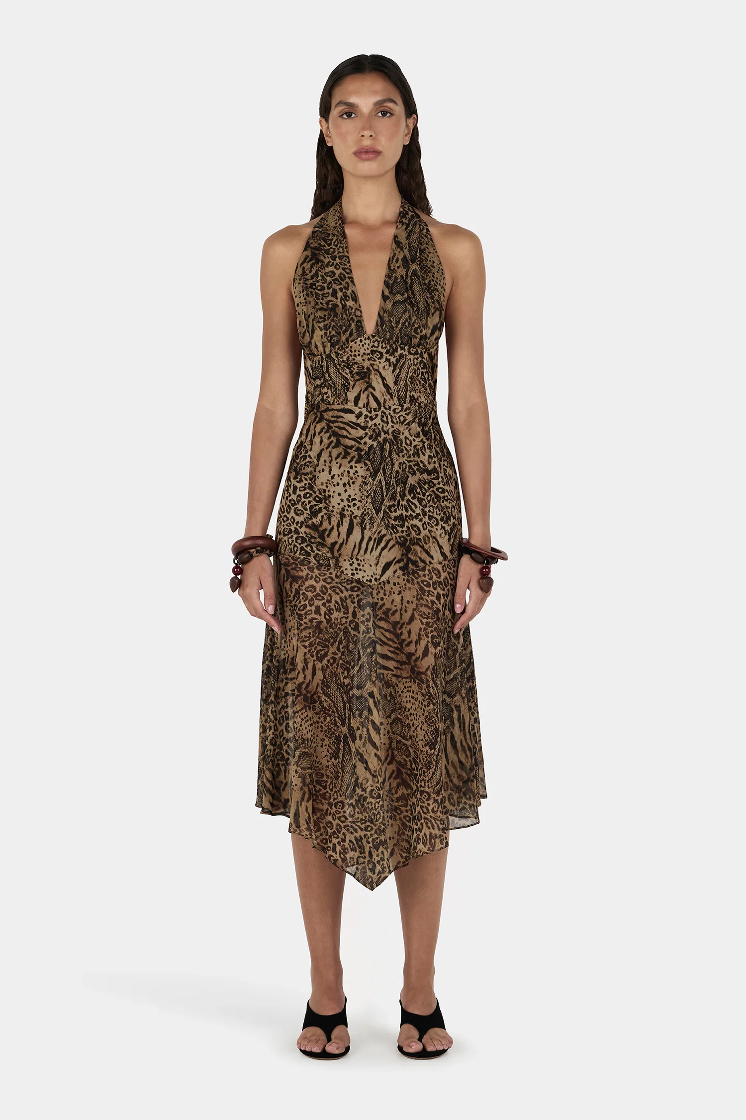 Saffron Midi Dress Sirocco
