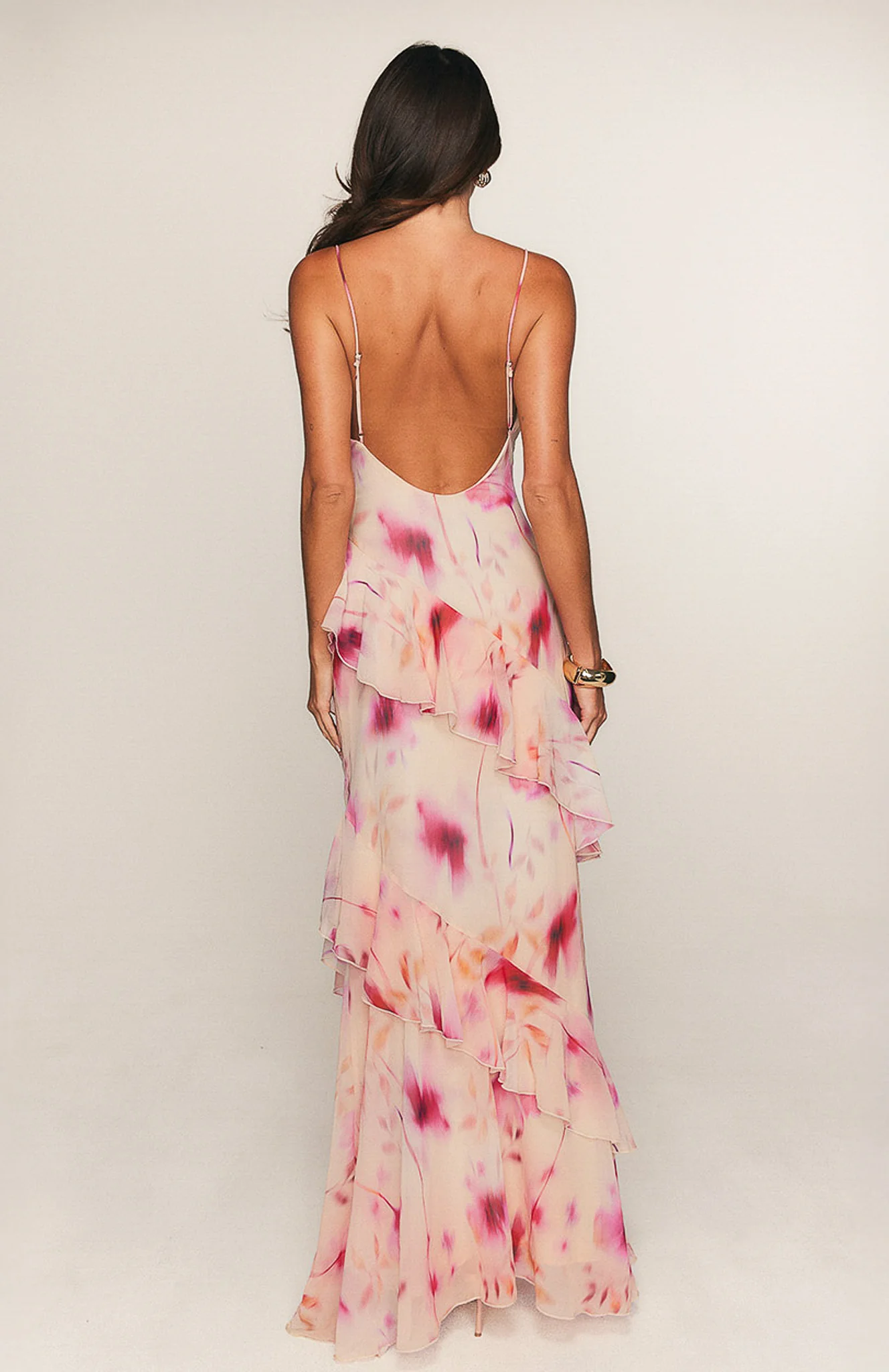 Garden Serenade Maxi Dress Champagne Hour