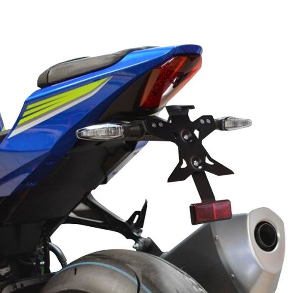 Top Block License Plate Holder GSXR 1000 2017-2018 - BlackRef: tb0389 / spes37