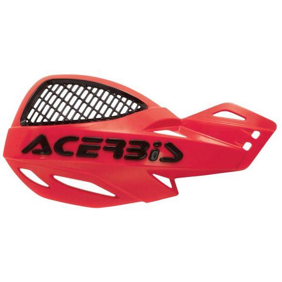 Protèges-mains Acerbis MX UNICO VENTED Universel - Rouge / NoirRef : AE1719