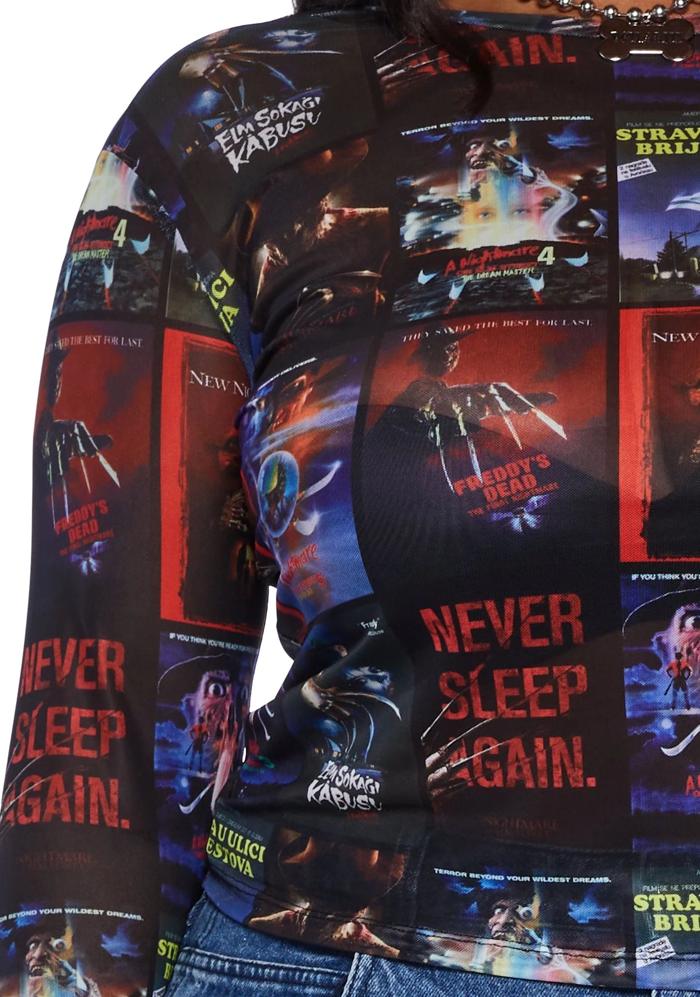 Never Sleeping Mesh Top