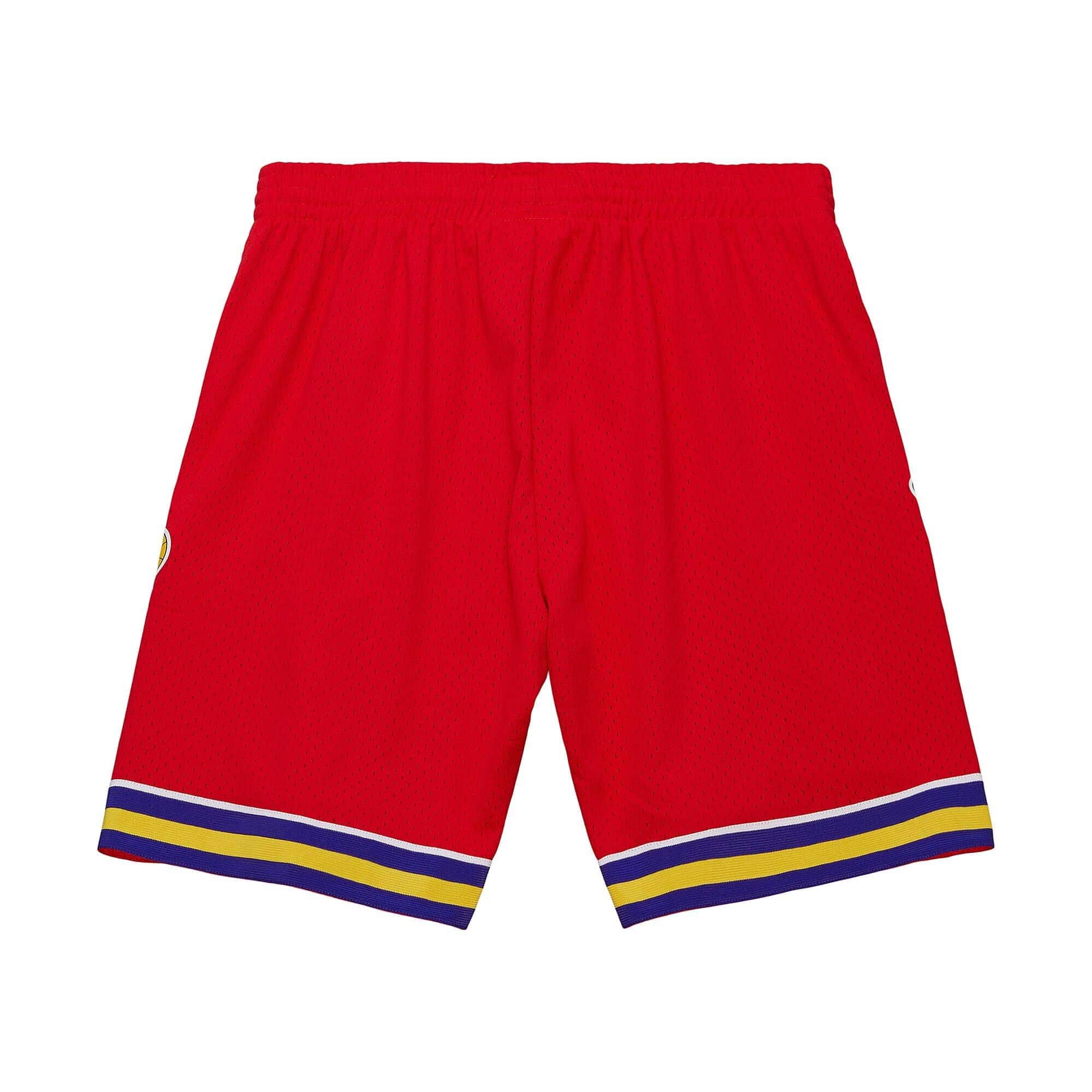 New Orleans Hornets 2006-07 Mitchell & Ness Swingman NBA Shorts Red