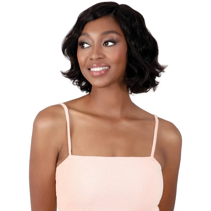 Motown Tress Virgin Remy Human Hair Glueless Lace Front Wig - HPLFP.BELL
