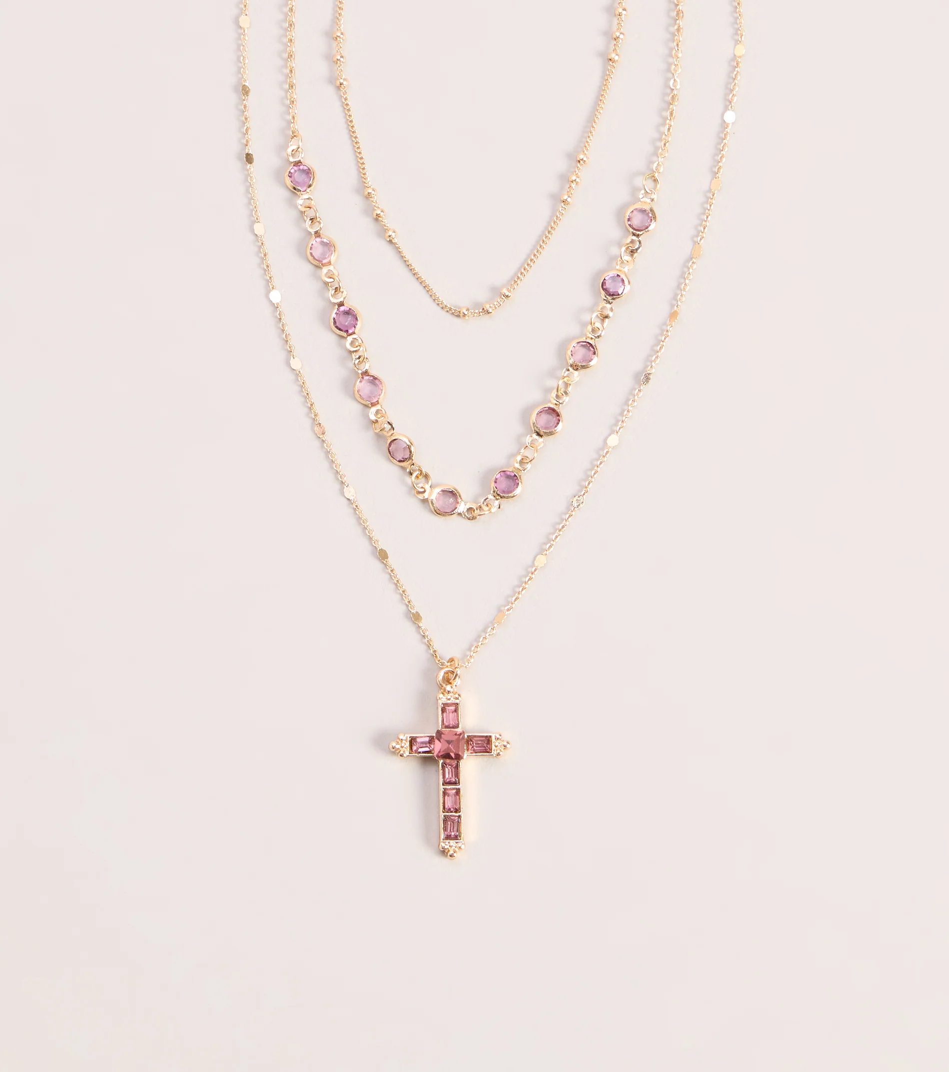 Faith In The Details Cross Necklace