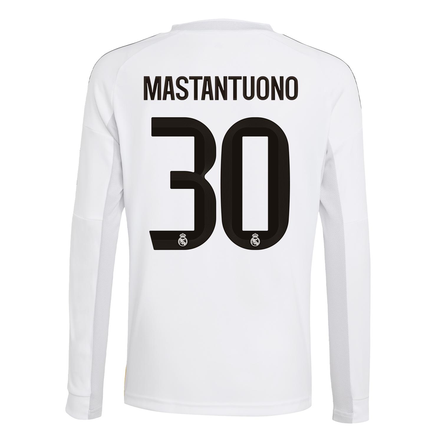 Kids Home Long Sleeve Jersey 25/26 White