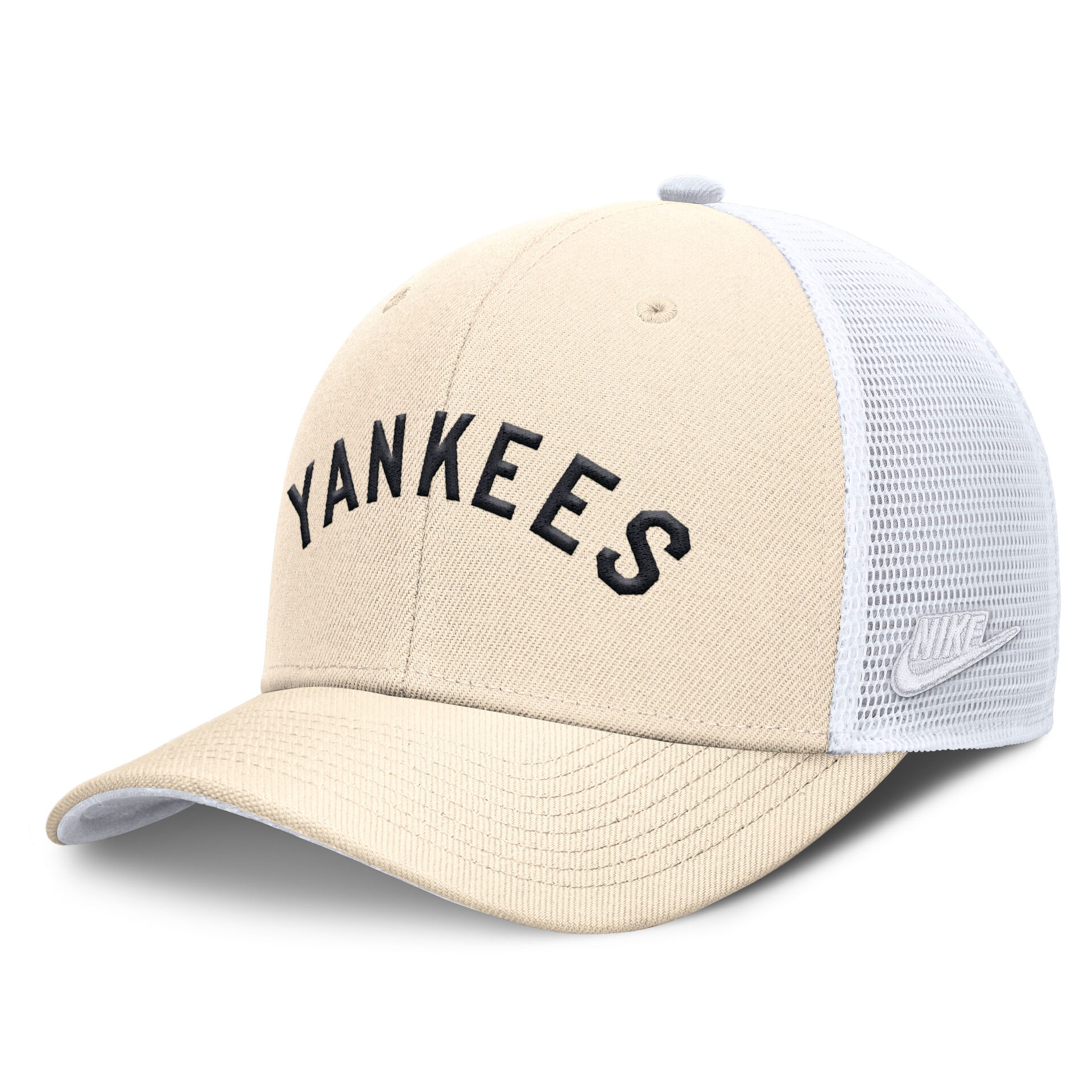 New York Yankees Cooperstown Rise Dri-FIT Trucker MLB Cap Natural