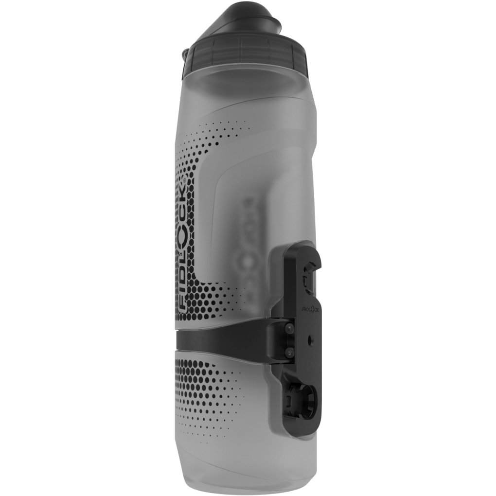 Fidlock TWIST Set Bottle 800ml + Bike Base Mount - transparent black