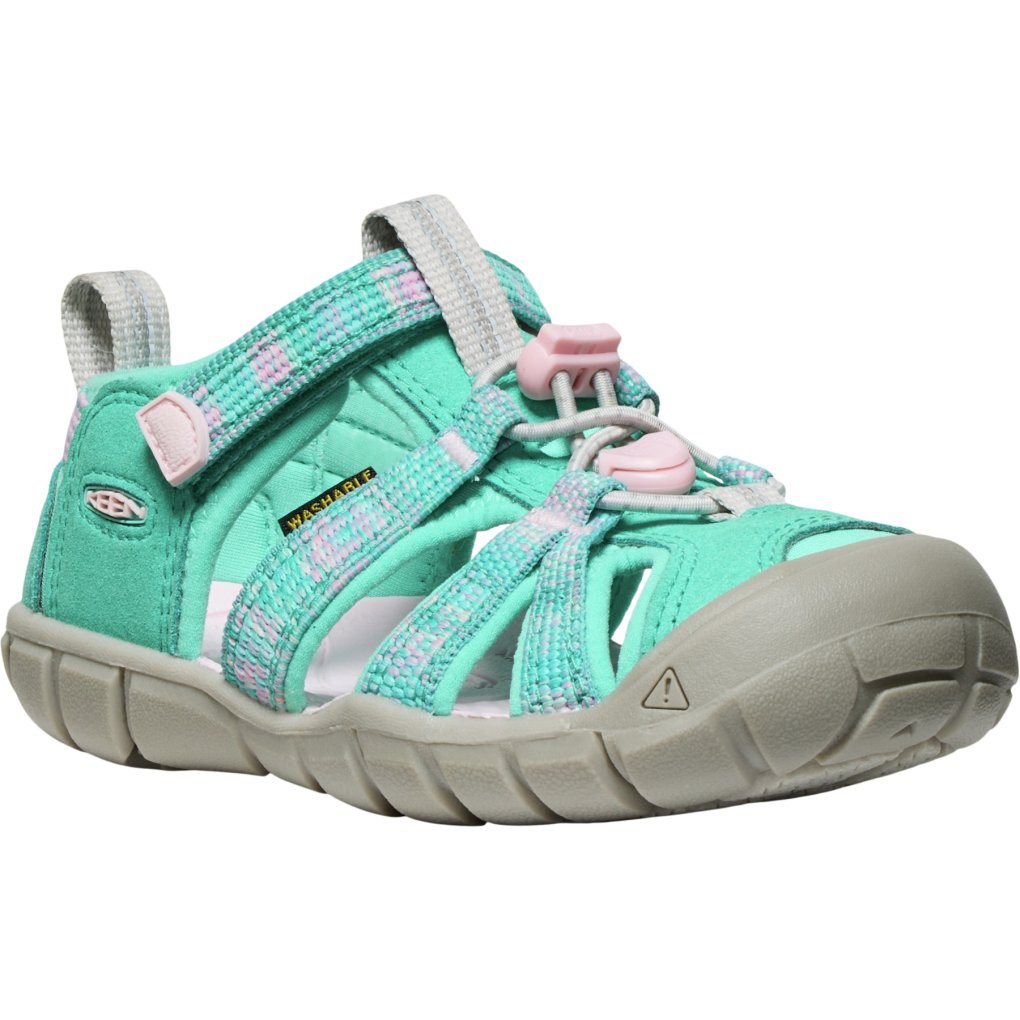 KEEN Seacamp II CNX Sandals Children - Bright Aqua/Pink-A-Boo