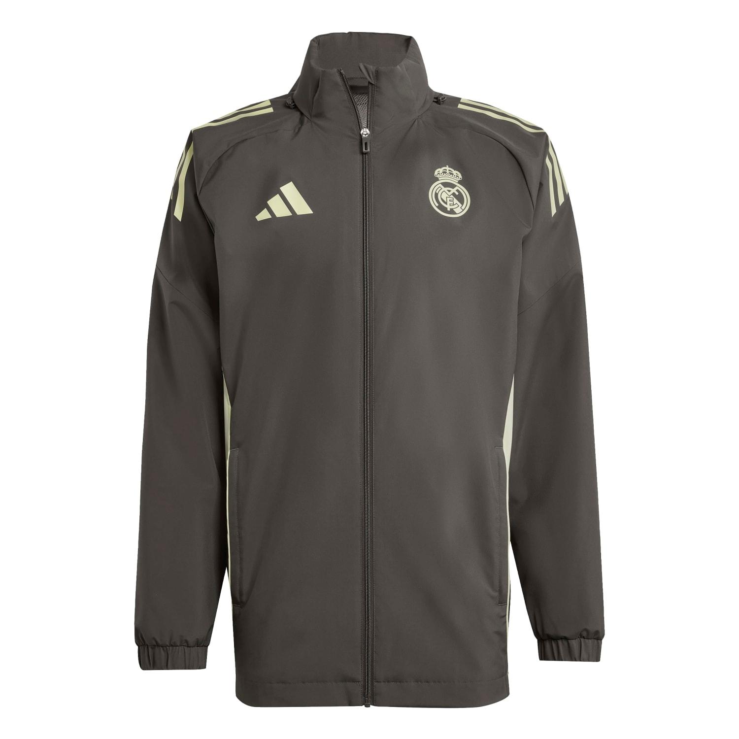 Mens adidas Training All Weather Jacket 25/26 Dark Olive