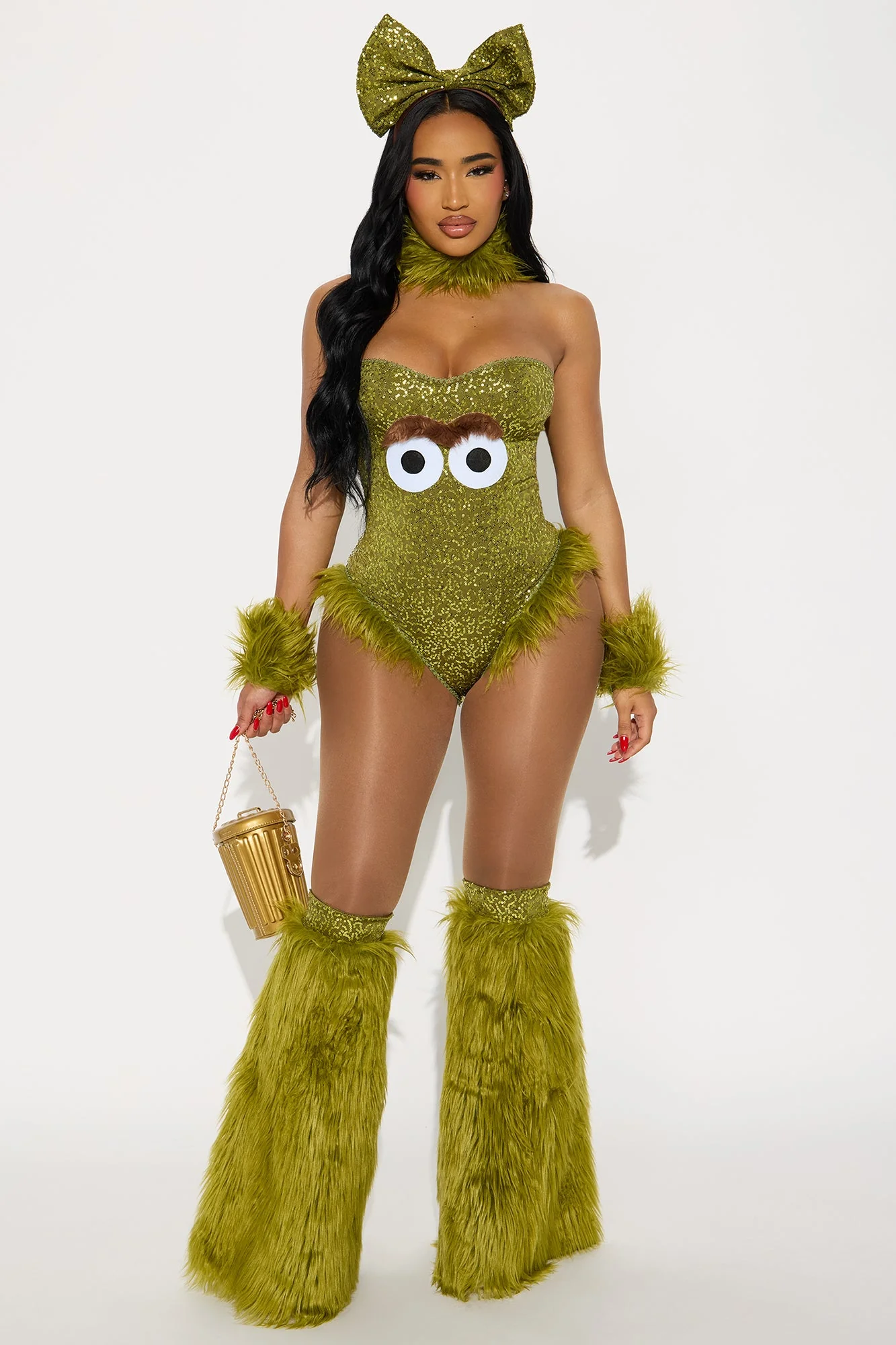 Cranky Creature 6 Piece Costume Set - Green