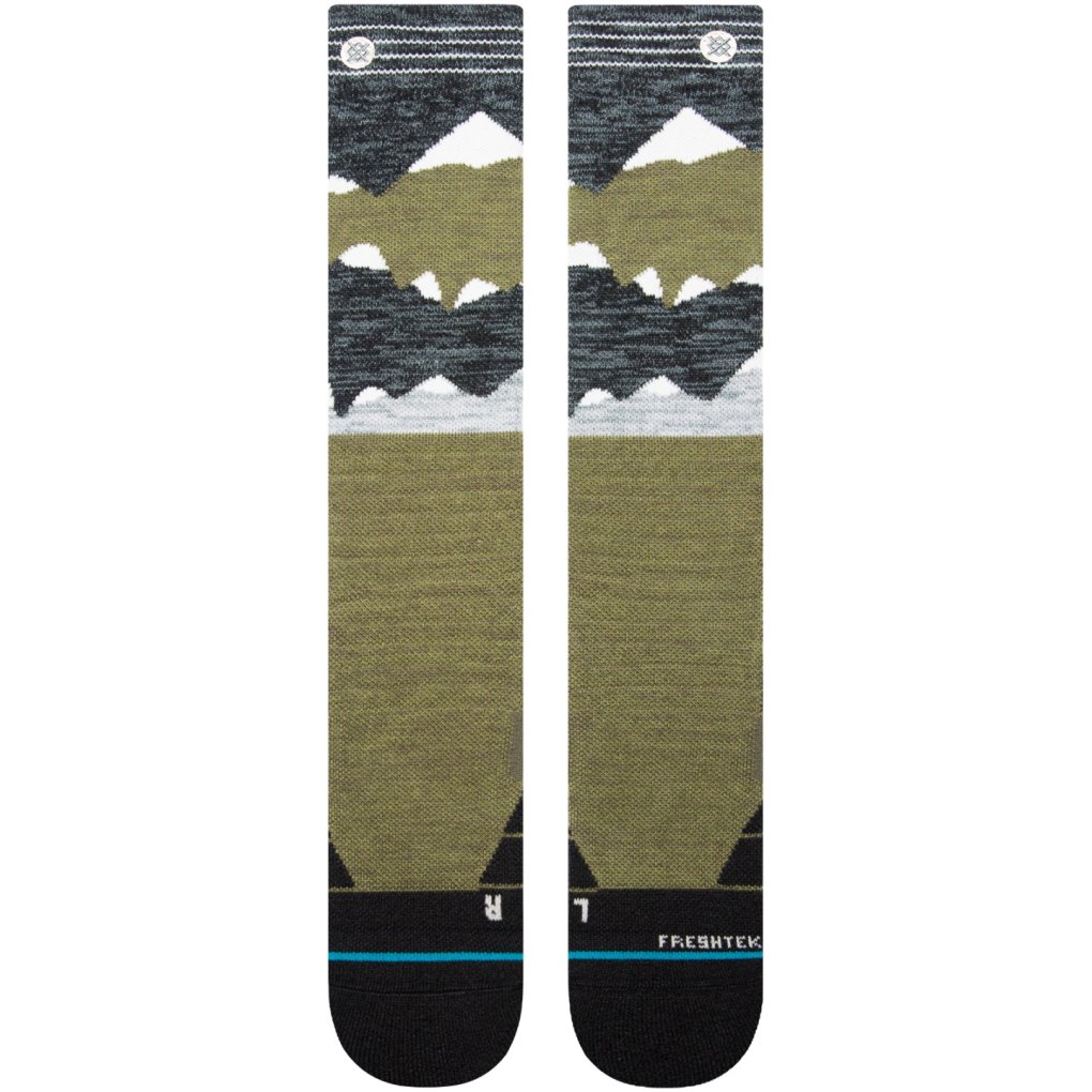 Stance Lonely Peaks Socks Unisex - teal/olive