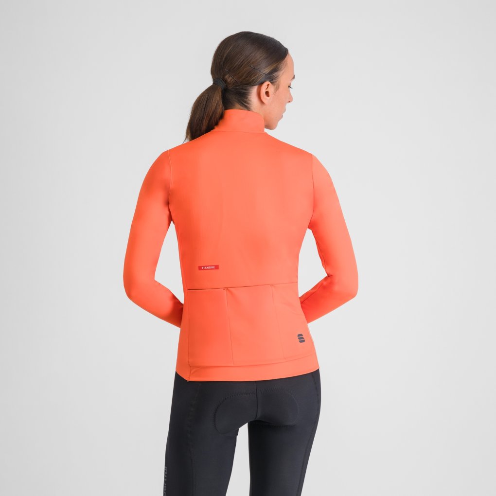 Sportful Fiandre Shift Jacket Women - 117 Pompelmo