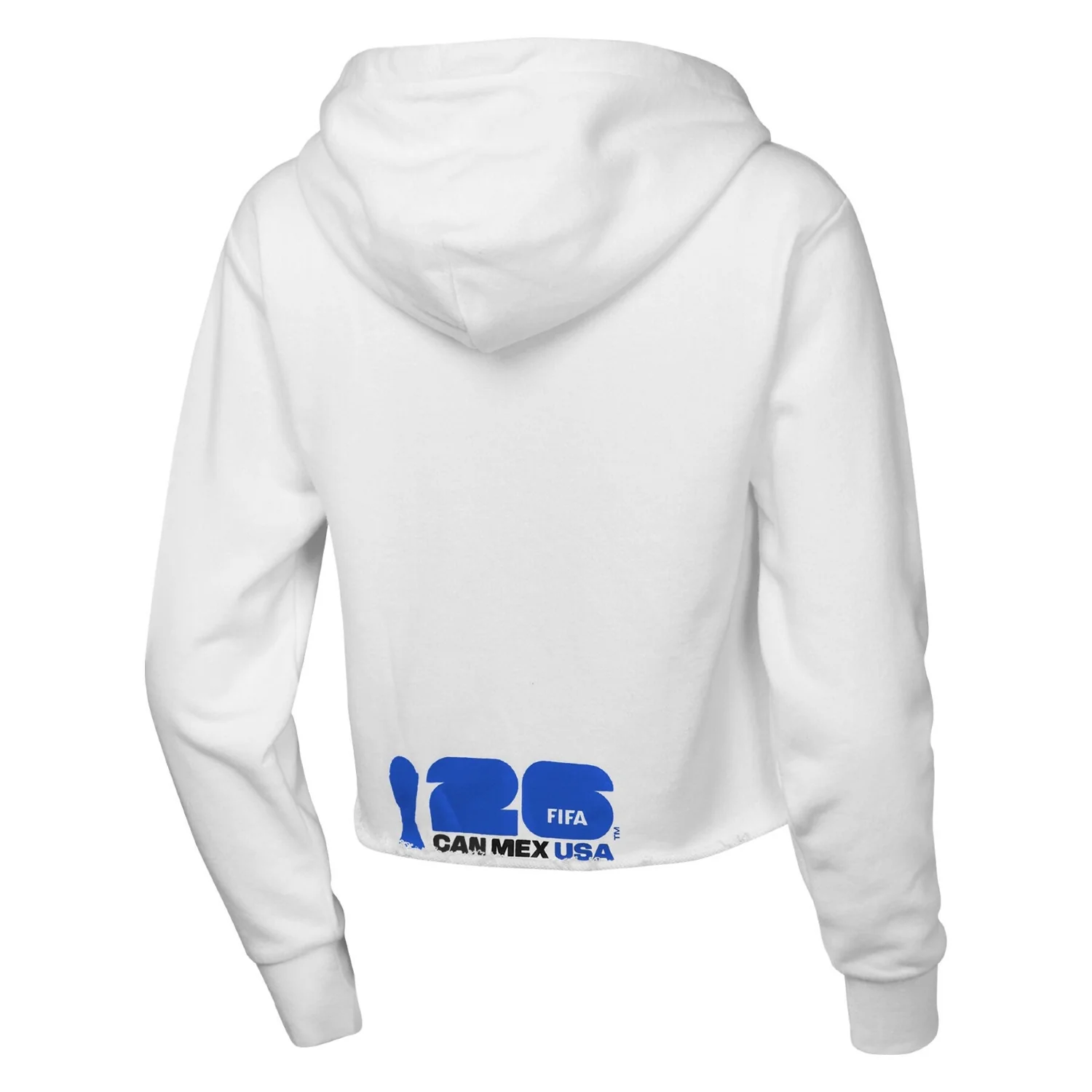 2026 Soccer Fan Collection USA  Crop Hoodie - Women's