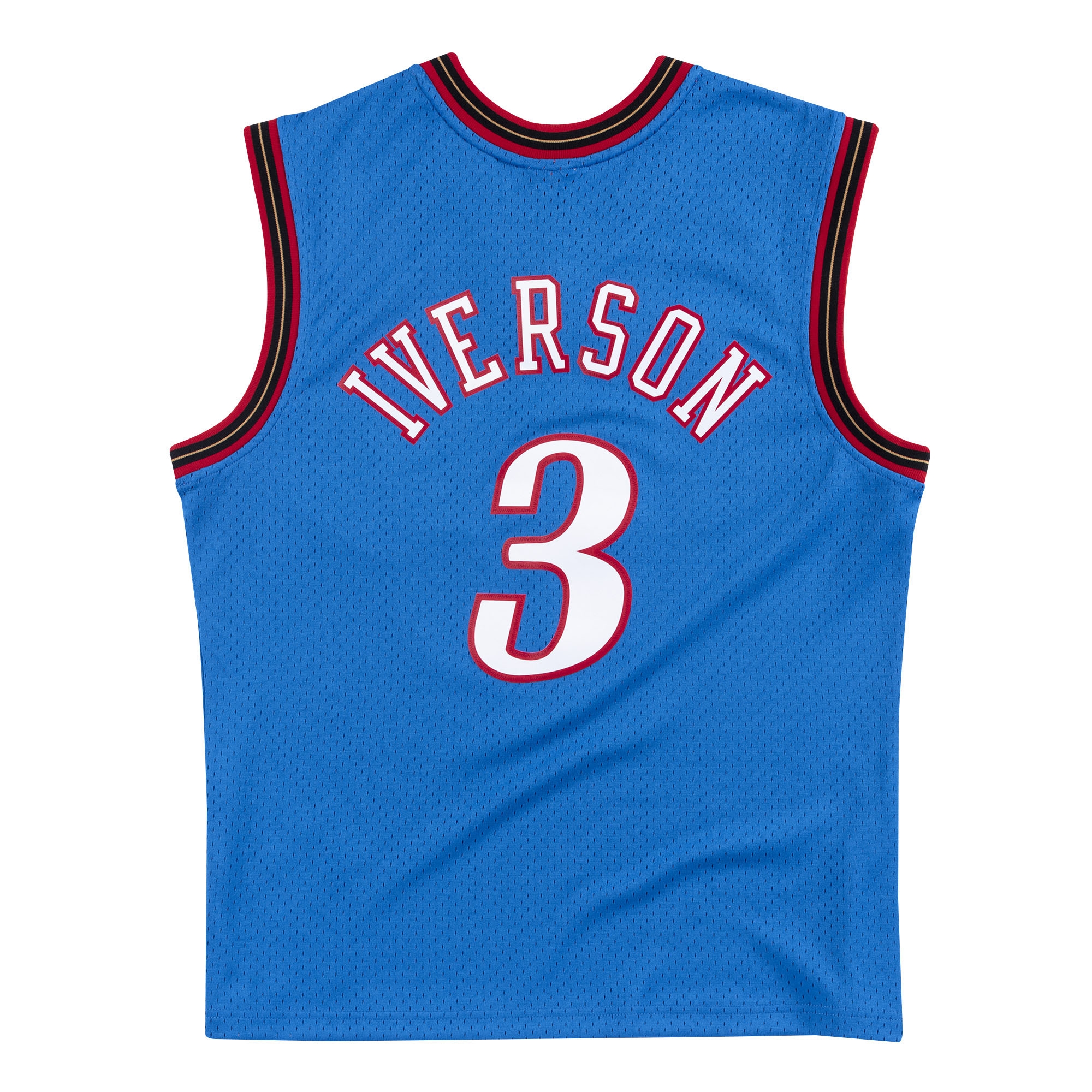 Allen Iverson #3 Philadelphia 76ers 1999-00 Mitchell & Ness Swingman NBA Jersey Blue