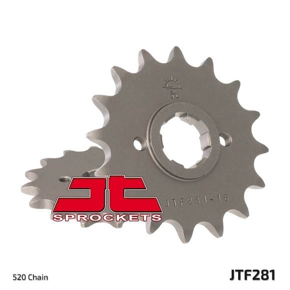 JT. standard steel 281 - 520 countershaft sprocketRef: Jtc01382A / 1077322004