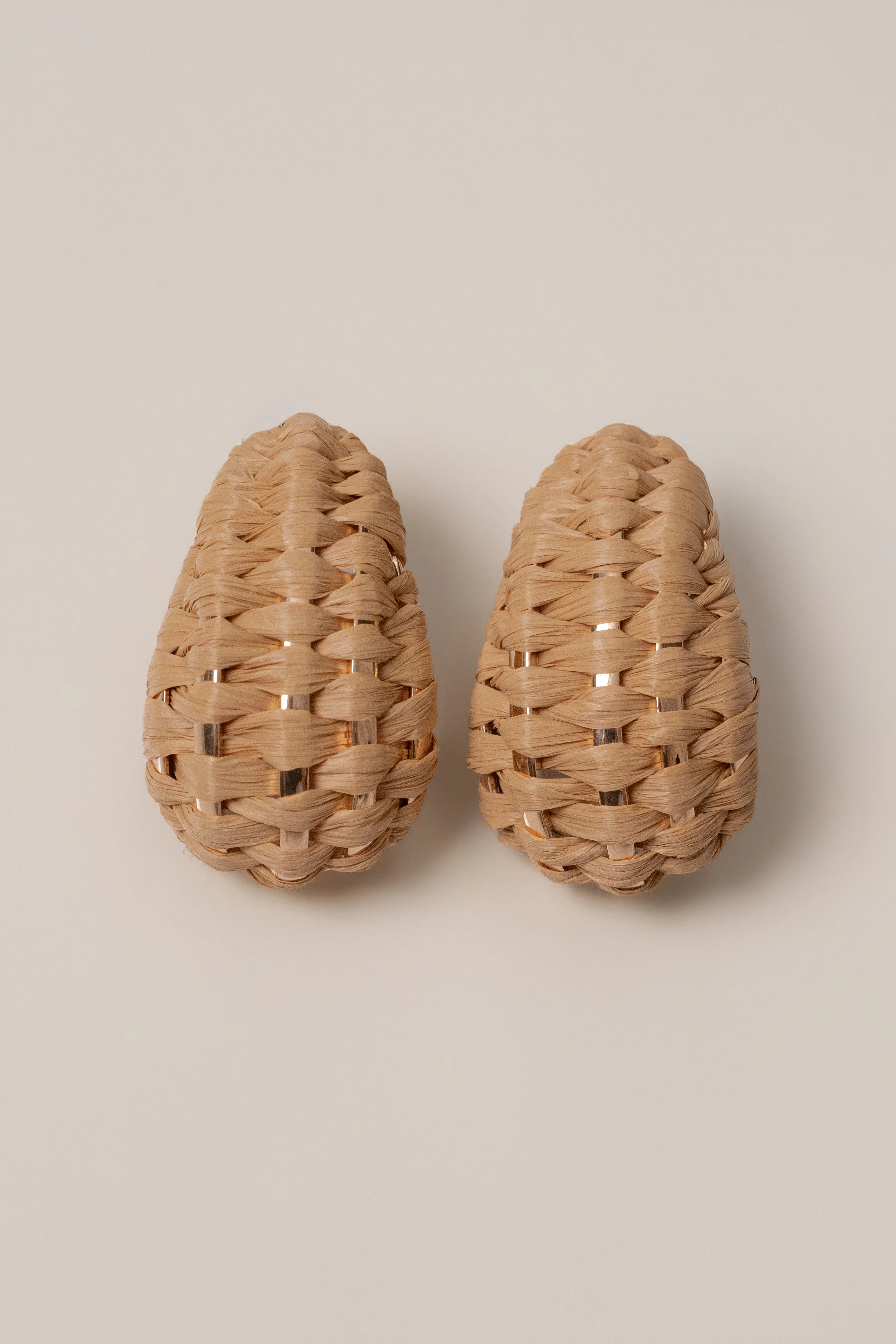 Natural Tulum Texture Earrings