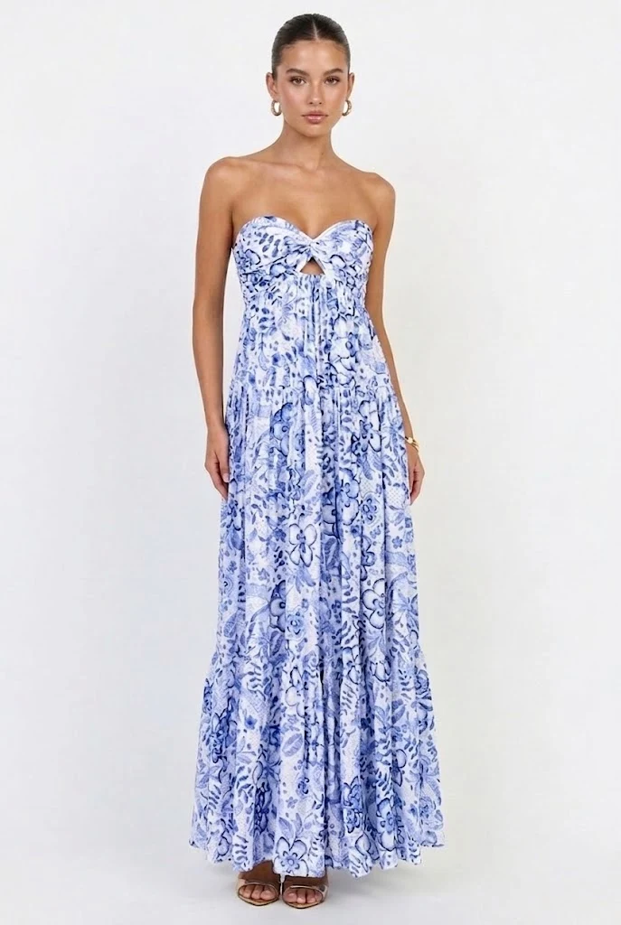 Summer in Bellagio Maxi Dress