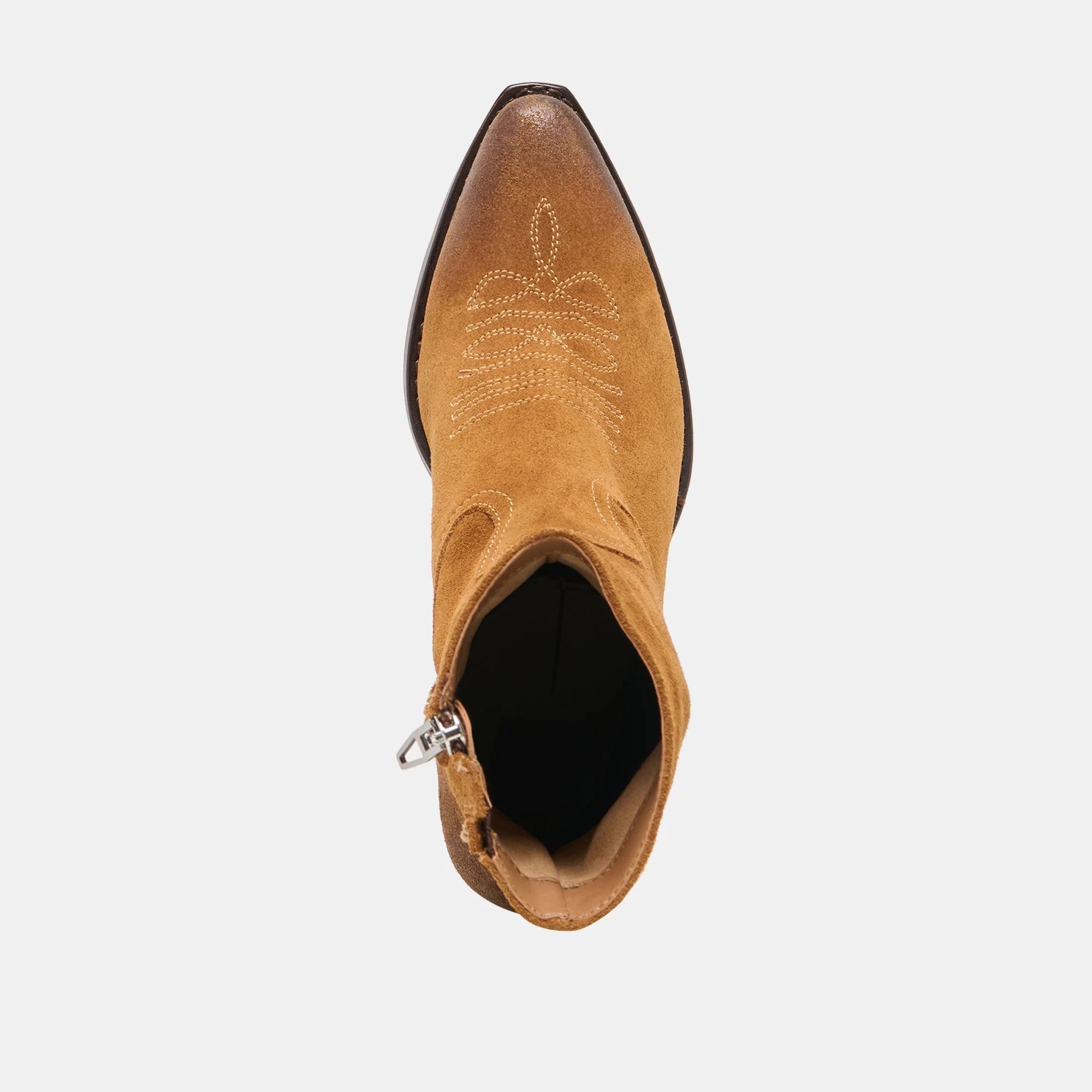 KLYDE BOOTS COGNAC SUEDE