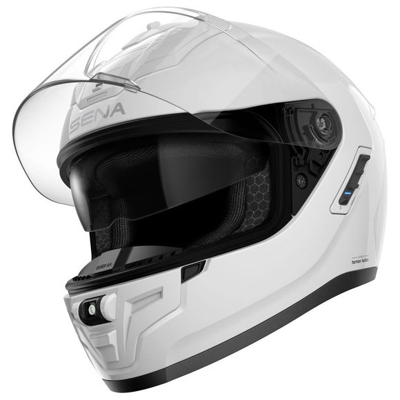 Casque intégral Sena PHANTOM AVEC INTERCOM - BlancRef : SEN0127-C758