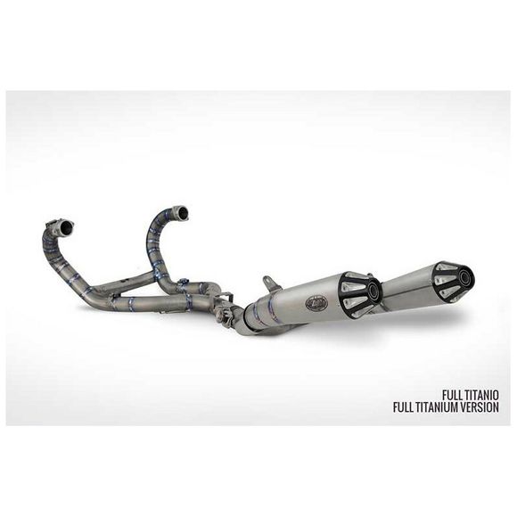 Zard 2 IN 2 TITANIUM manifold LIMITED VERSION black racingRef: Zad00193A / Zbw526T10Tar-B