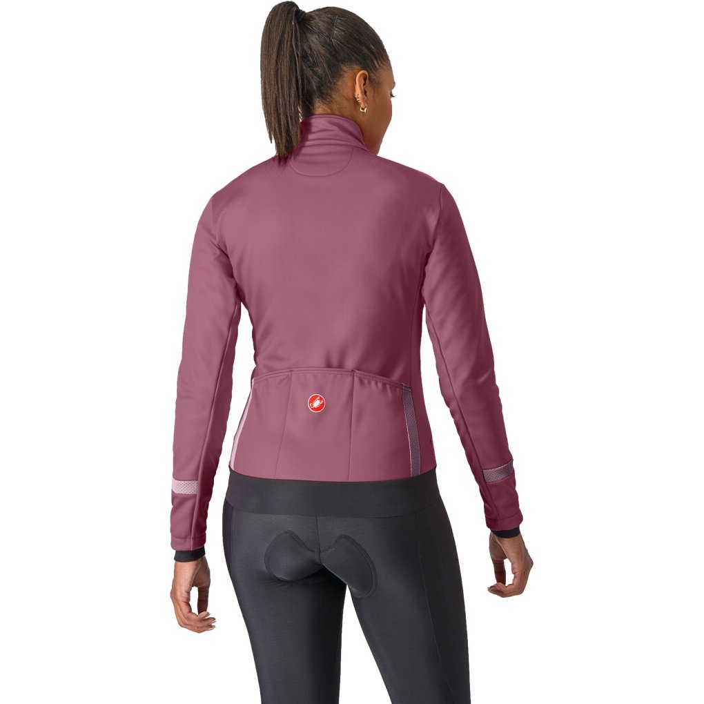 Castelli Dinamica 2 Jacket Women - mauve/blueberry 555
