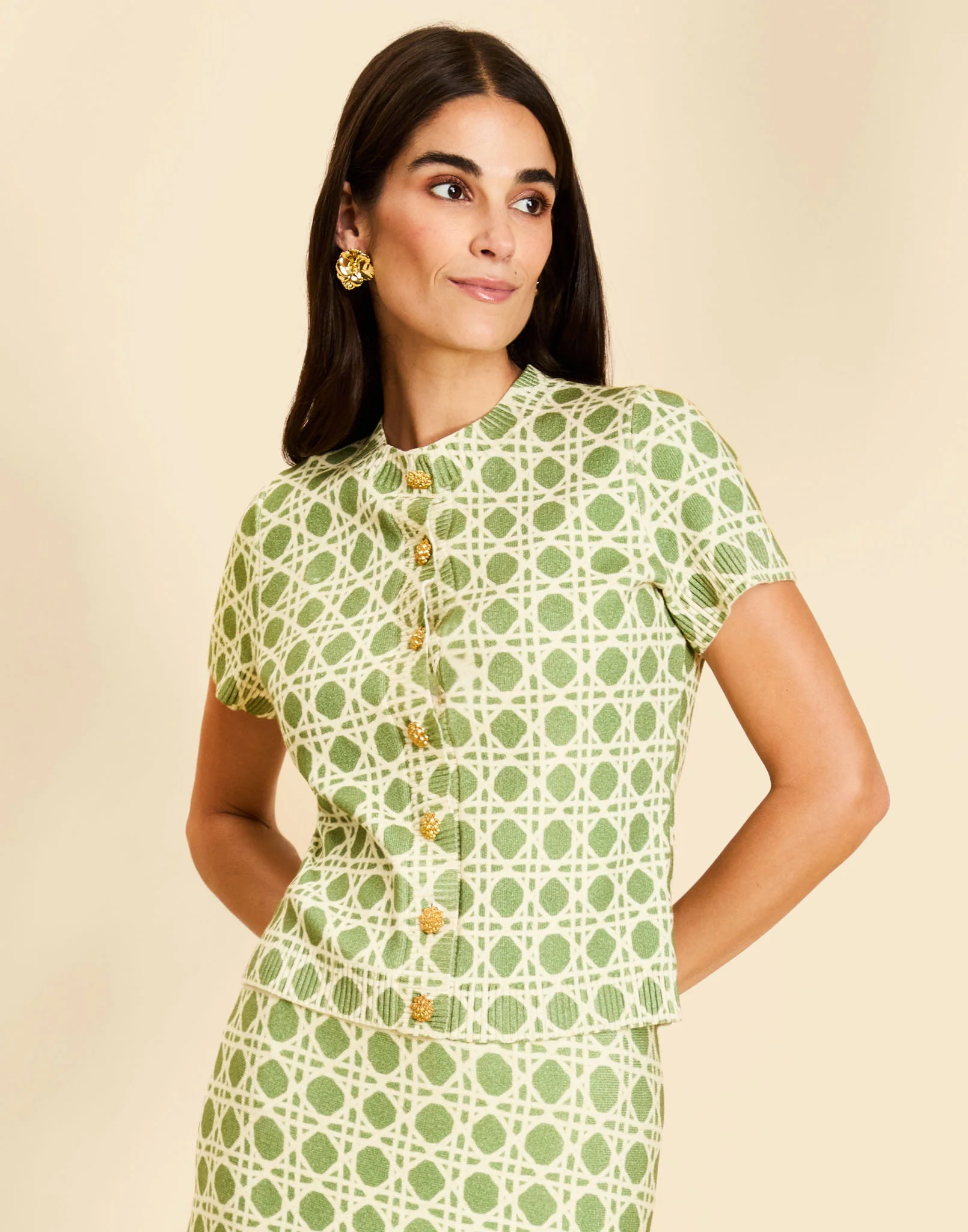 Isabel Short Sleeve Cardigan