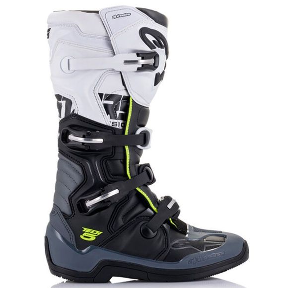 Bottes cross Alpinestars TECH 5 - BLACK DARK GRAY WHITE 2025 - Noir / BlancRef : AP12208