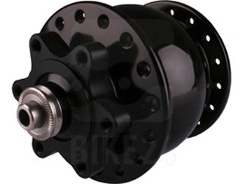 SON 28 Hub Dynamo - 6-Bolt - QR - black anodized