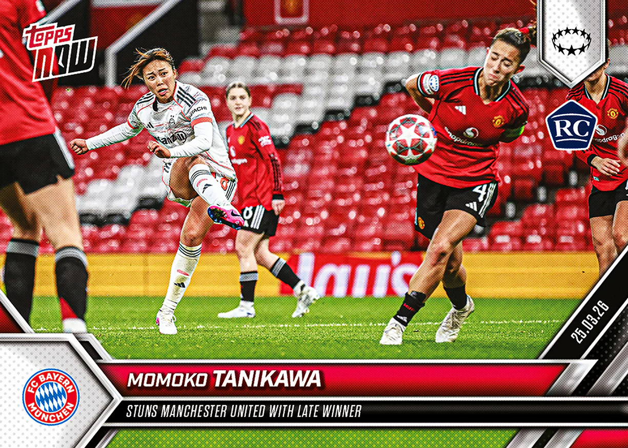 Momoko Tanikawa - 2025-26 UWCL Topps NOW® - Card 25