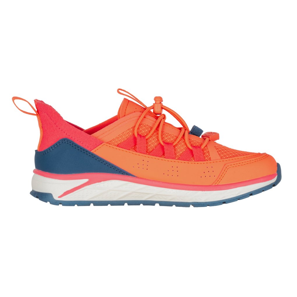 Trollkids Trondheim Sneaker Kids - Mellow Peach/Madeira Blue/Watermelon
