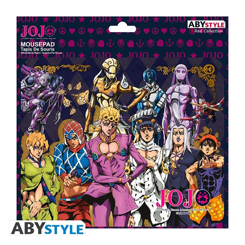 JOJO'S BIZARRE ADVENTURE Flexible Mousepad Golden Wind