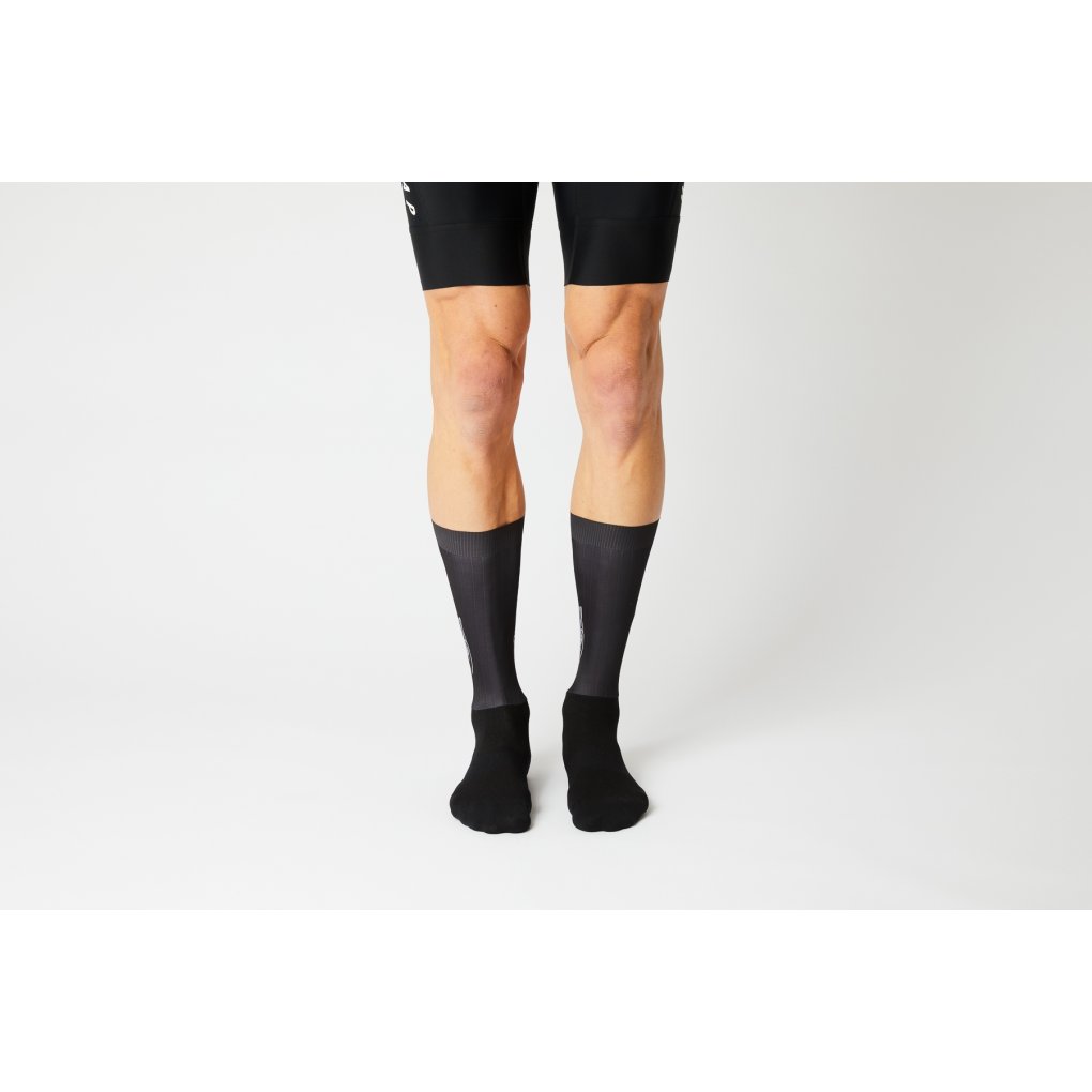 FINGERSCROSSED Aero Logo Cycling Socks - Black