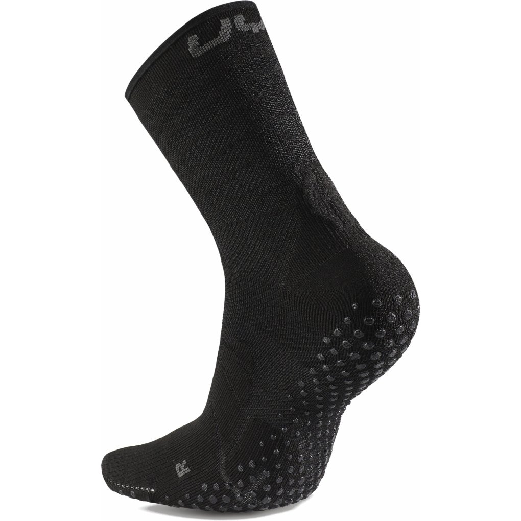 UYN Runner's Five Grip Socks Unisex - Black