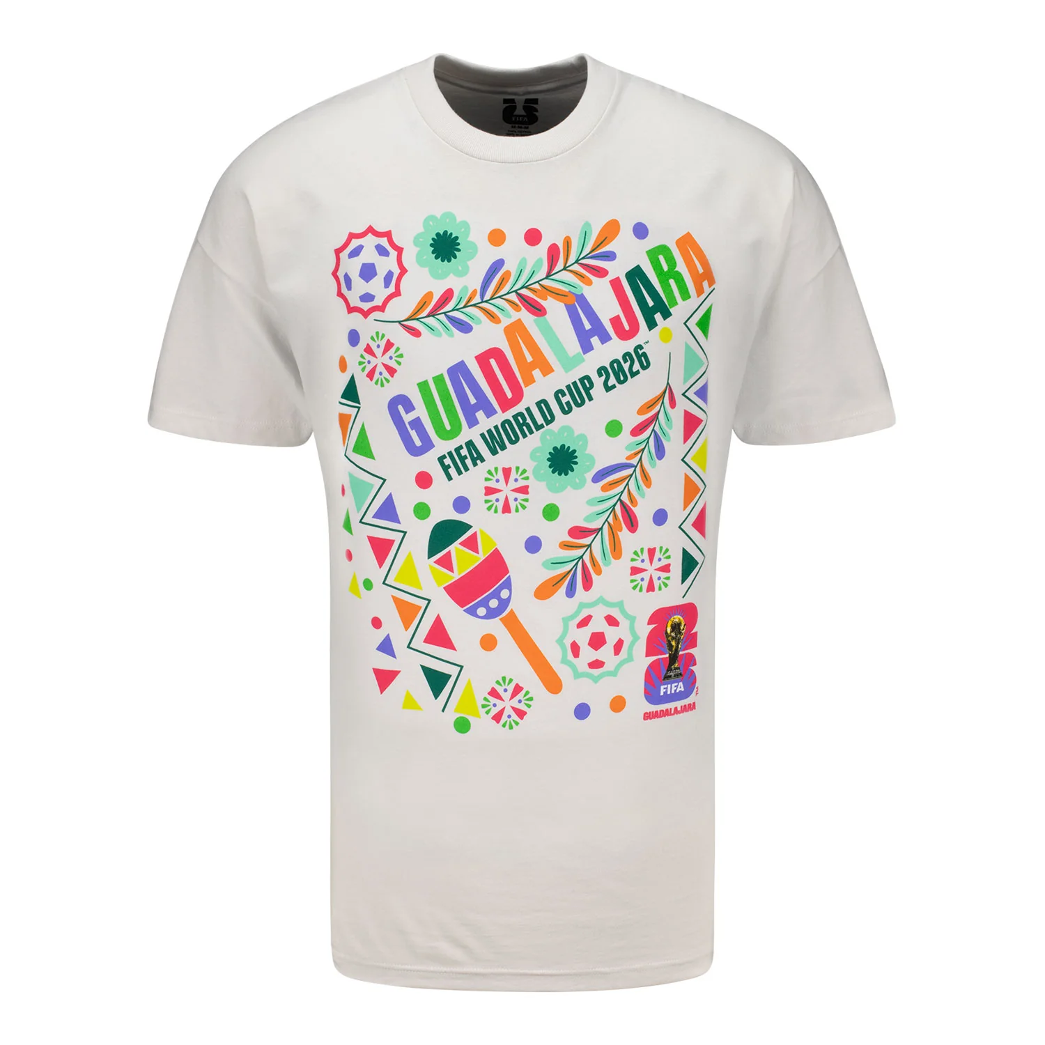 2026 Soccer Fan Collection Guadalajara Homestyle T-Shirt - Unisex
