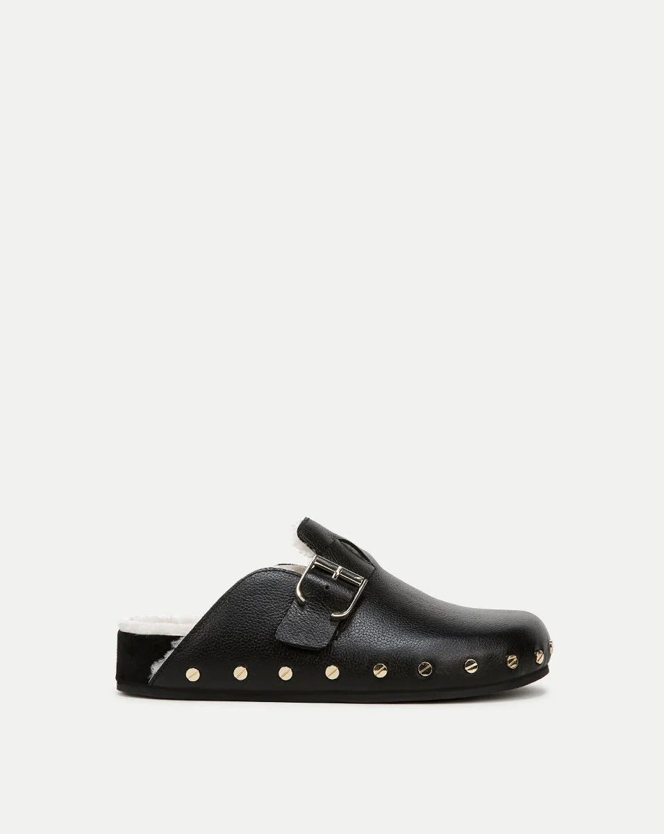 Fern Shearling Clog
