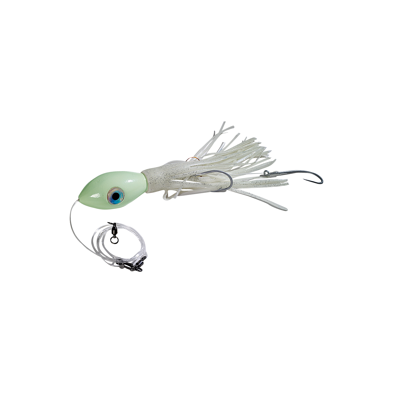 Seapoint Natural Bait Jigger Luminous (white\/glitter)