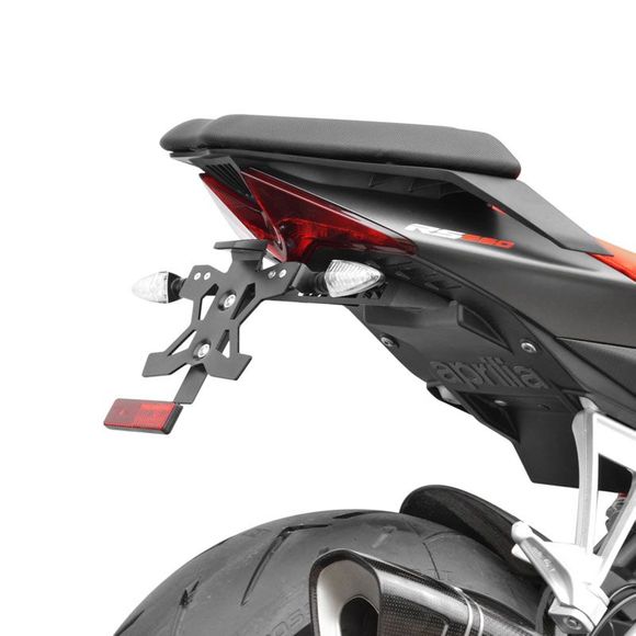 Top Block License Plate Holder APRILIA RS 660 21 - BlackRef: SPEA09
