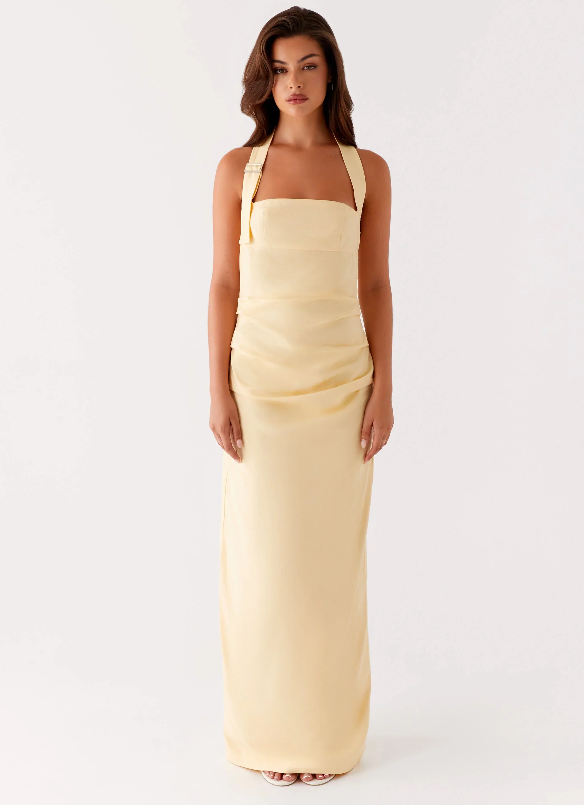 Rumour Has it Maxi Dress - Yellow